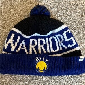 Golden State Warriors Beanie (Blue, L)